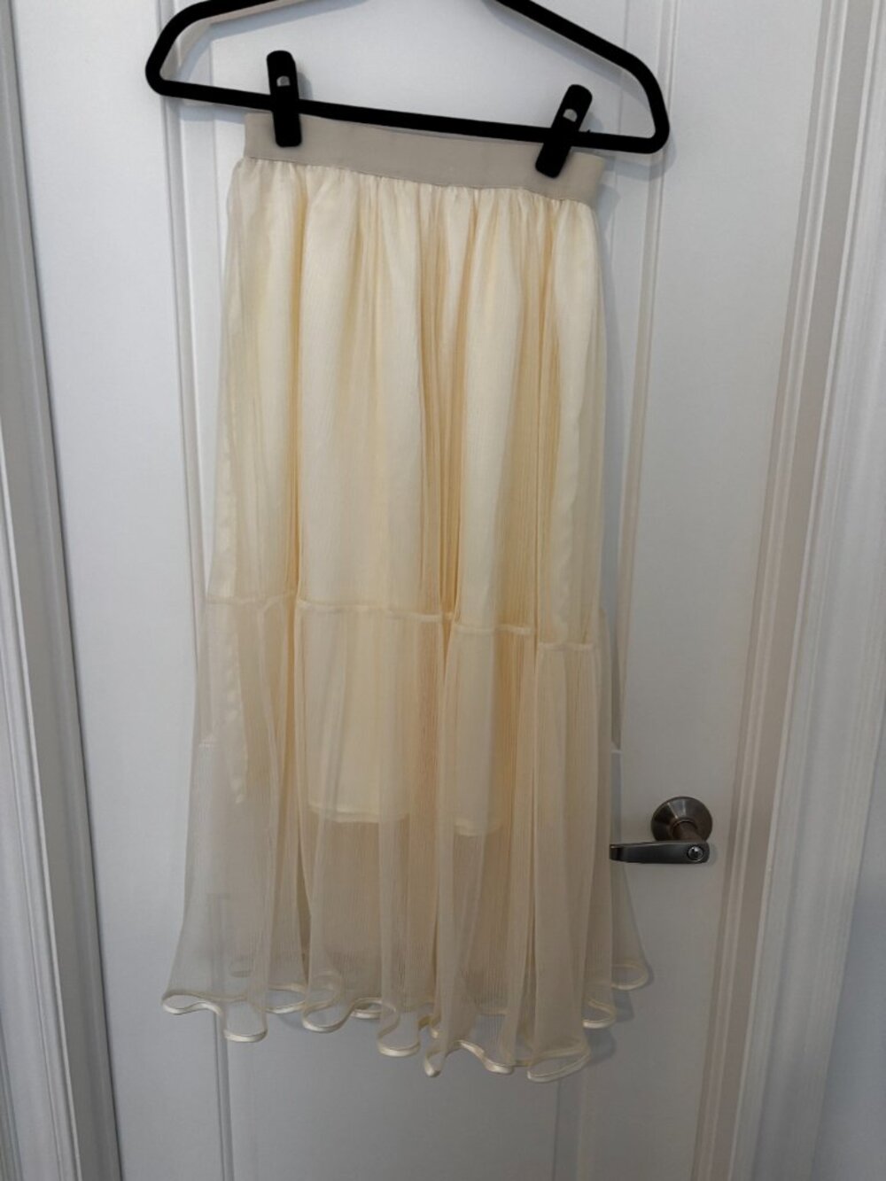 Oak and Fort Sheer Overlay Skirt NWOT - Picture 6 of 6